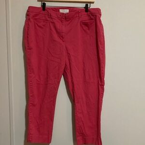 Talbots Pink Capris